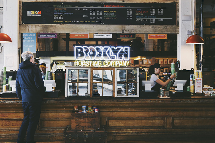 Best Coffee Shops in NYC - Brooklyn Roasting Company