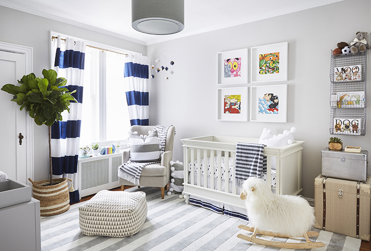 Boys Neutral Nursery - Brooklyn Blonde