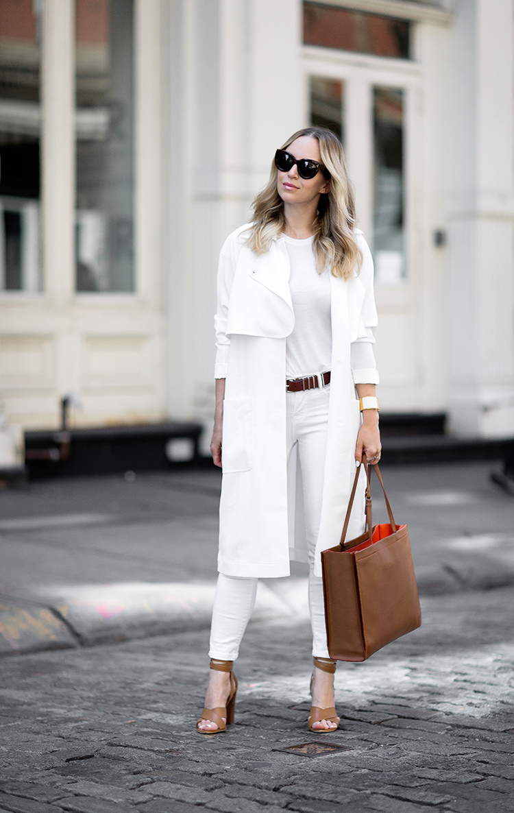 White and Tan Outfit Inspiration