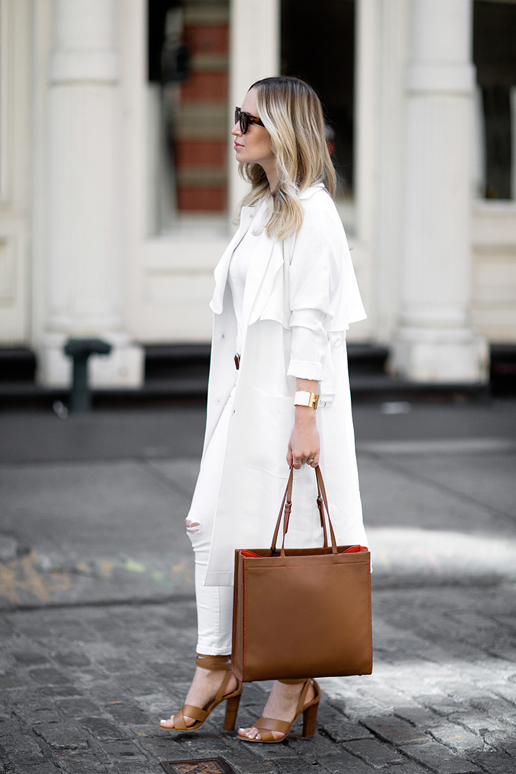 White and Tan Outfit Inspiration