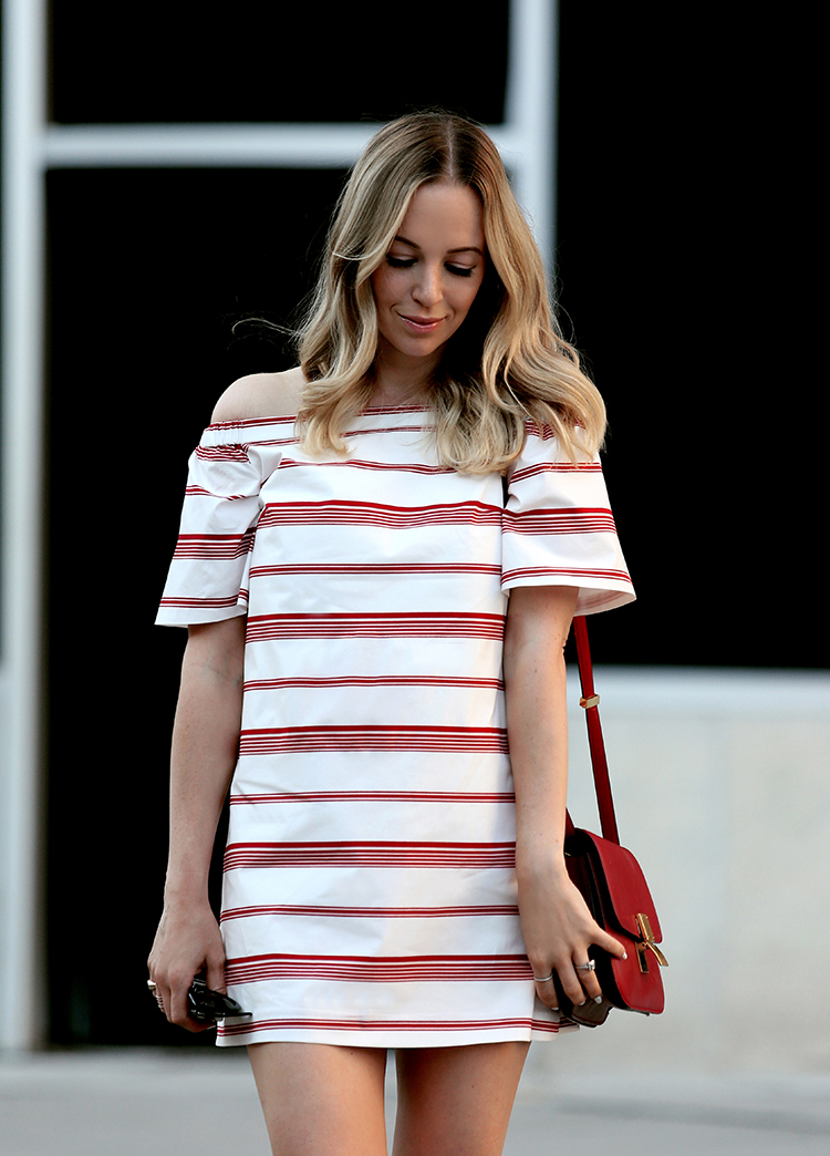 Club Monaco Off the Shoulder Dress