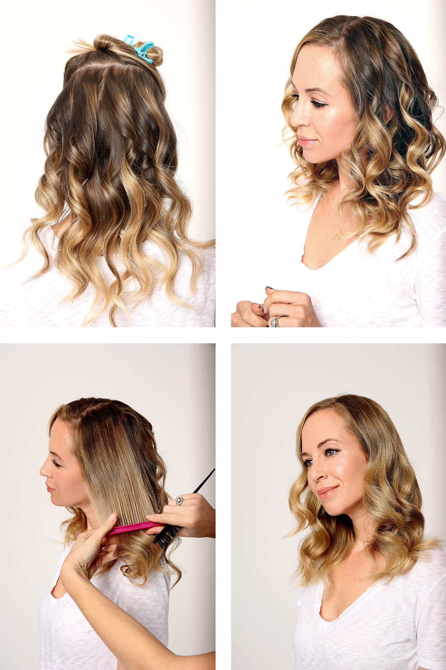 How To do Modern Hollywood Glam Hair Tutorial