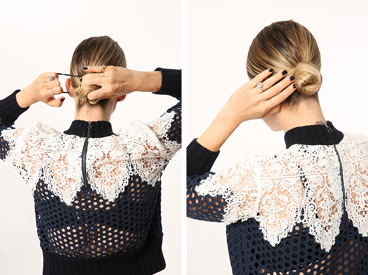 Sleek Low Bun Hair Tutorial with Nexxus