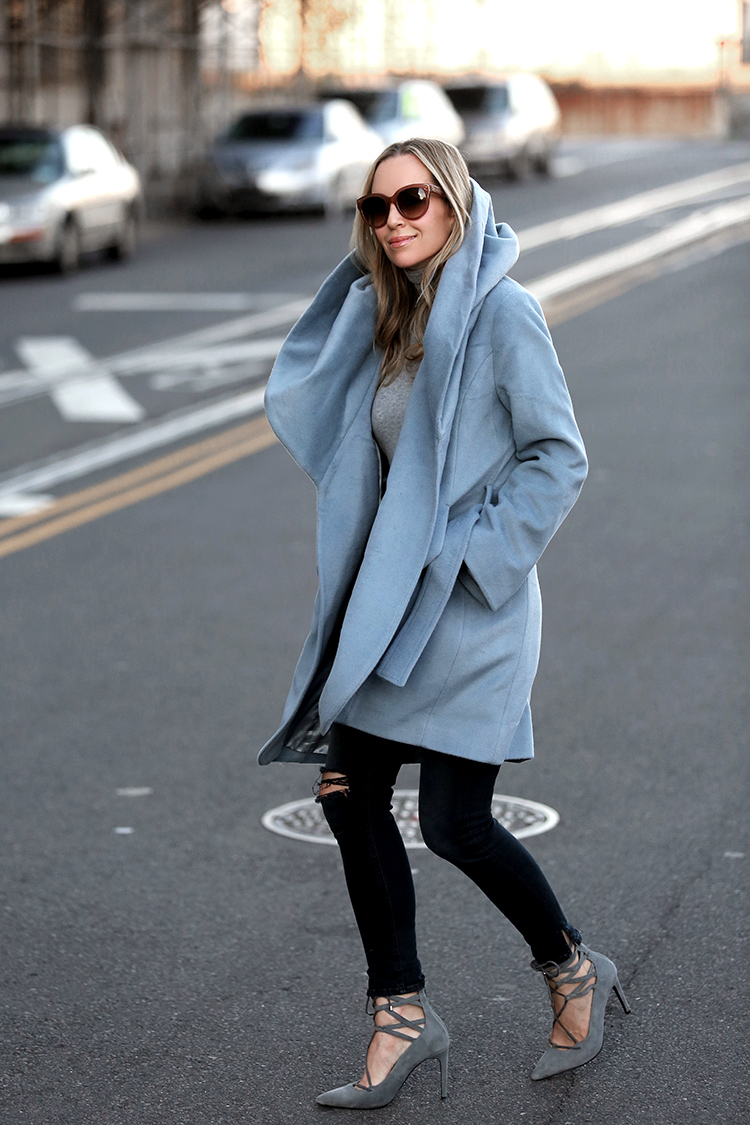 Winter Style Wrap Coat