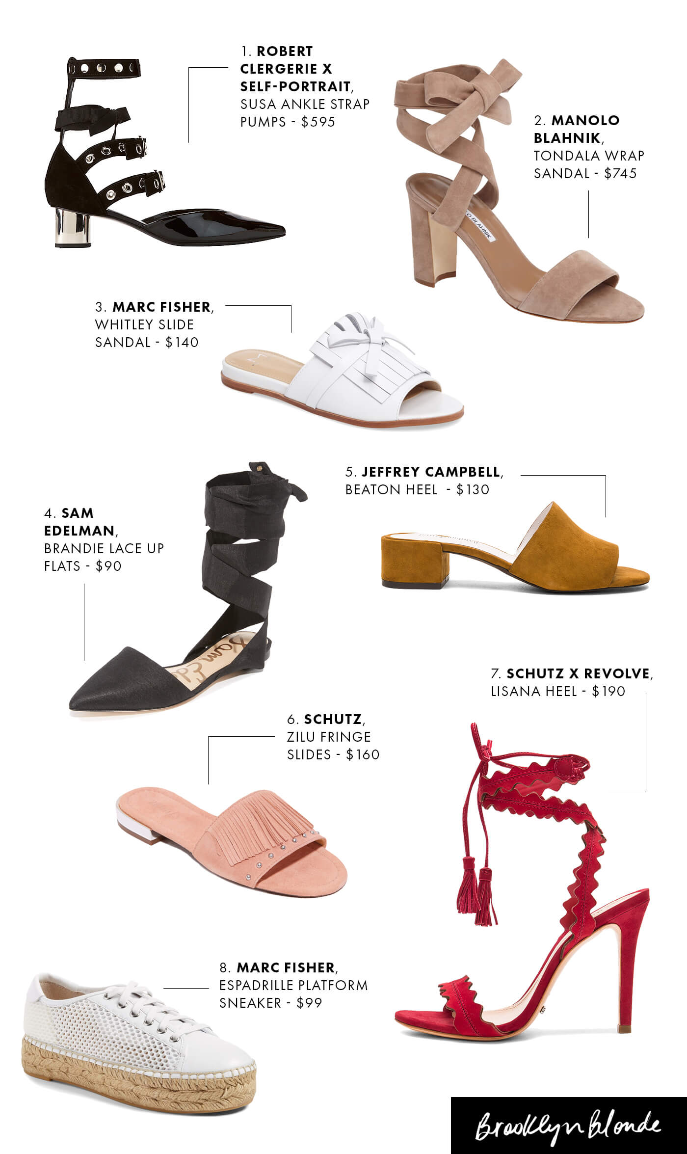The Eight Most Stylish Shoes For Spring | Brooklyn Blonde