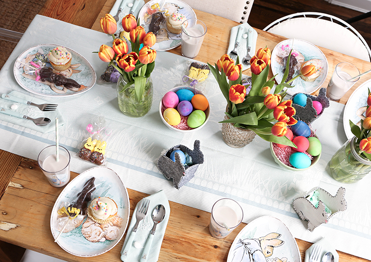 Easter Decorations | Kids Easter Party | Easter Ideas for Kids | Nate's First Easter Party | Brooklyn Blonde x Pottery Barn Kids | Brooklyn Blonde