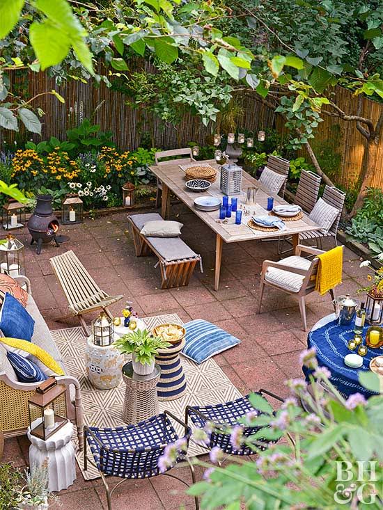 Urban Oasis - Urban backyard inspiration, Brooklyn backyard inspiration