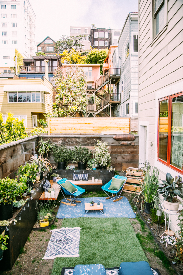 Urban Oasis - Urban backyard inspiration, Brooklyn backyard inspiration