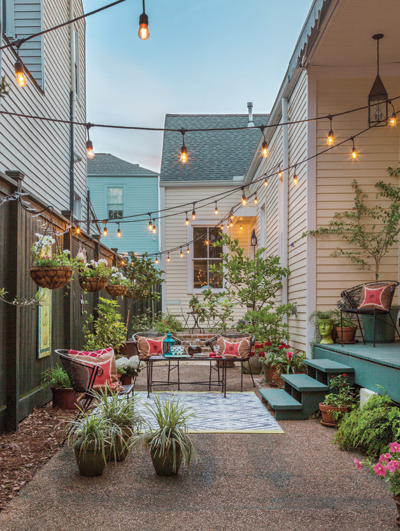 Urban Oasis - Urban backyard inspiration, Brooklyn backyard inspiration