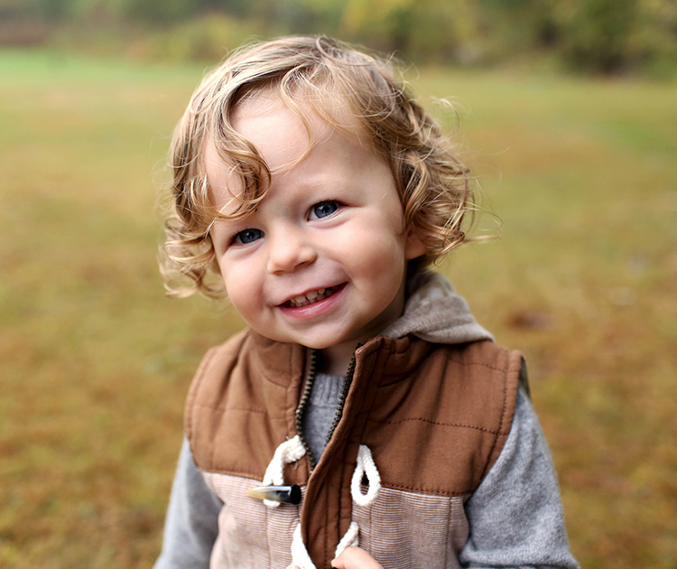 kid smiling