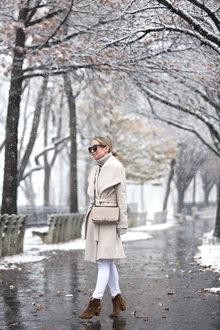 Monochromatic Outfit, Winter Style Inspiration, Helena of Brooklyn Blonde