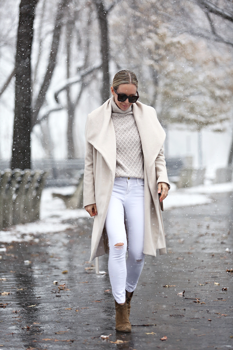 Monochromatic Outfit, Winter Style Inspiration, Helena of Brooklyn Blonde