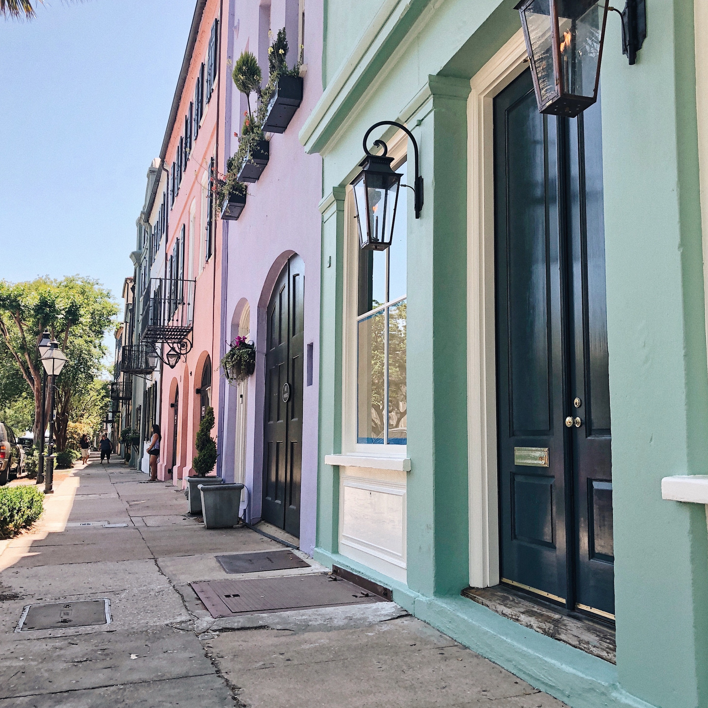 Rainbow Row, Charleston South Carolina