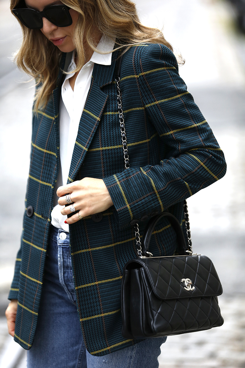 plaid blazer for what I'm buying for fall