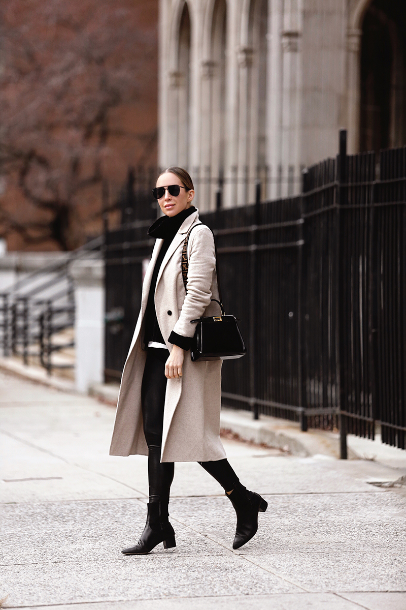 Faux Leather Leggings - Easy Weekend Style | Brooklyn Blonde