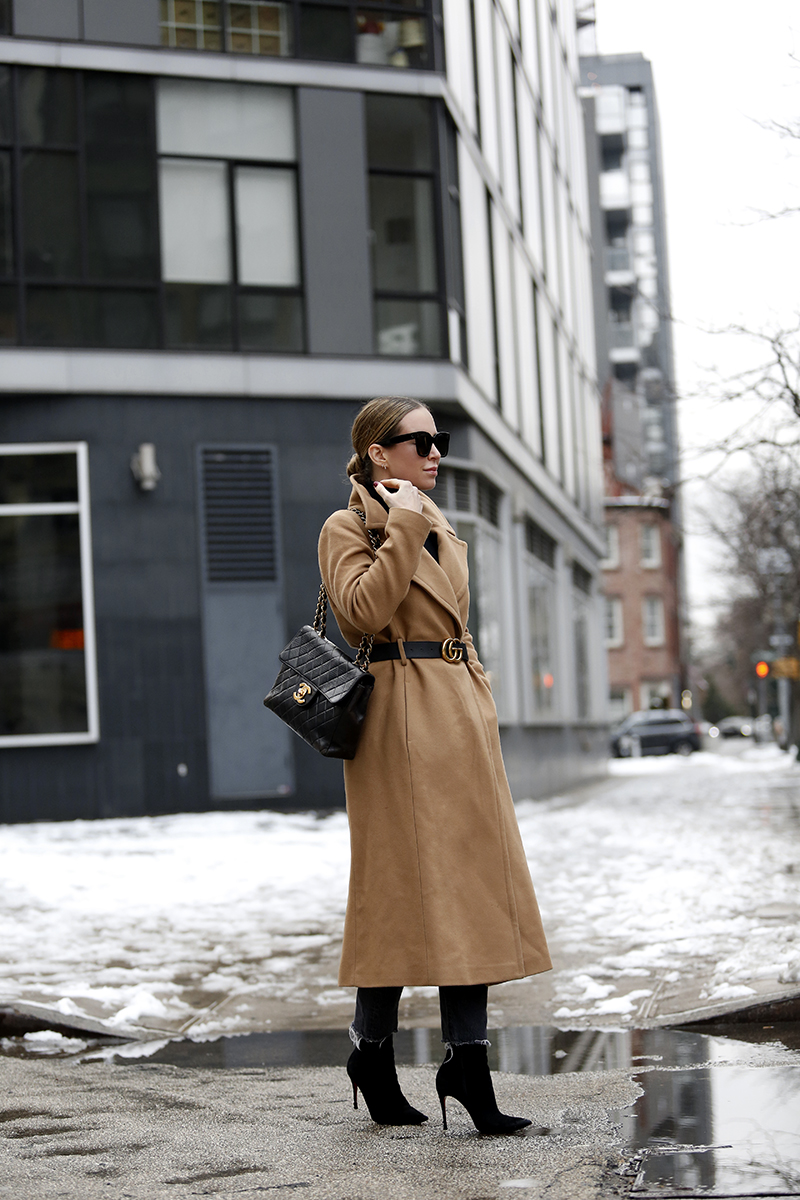 Classic Coat Outfit - Winter Style by Helena of Brooklyn Blonde