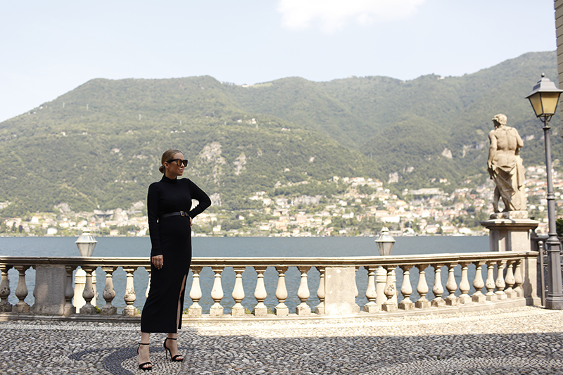 Lake Como photo shoot with Brooklyn Blonde 