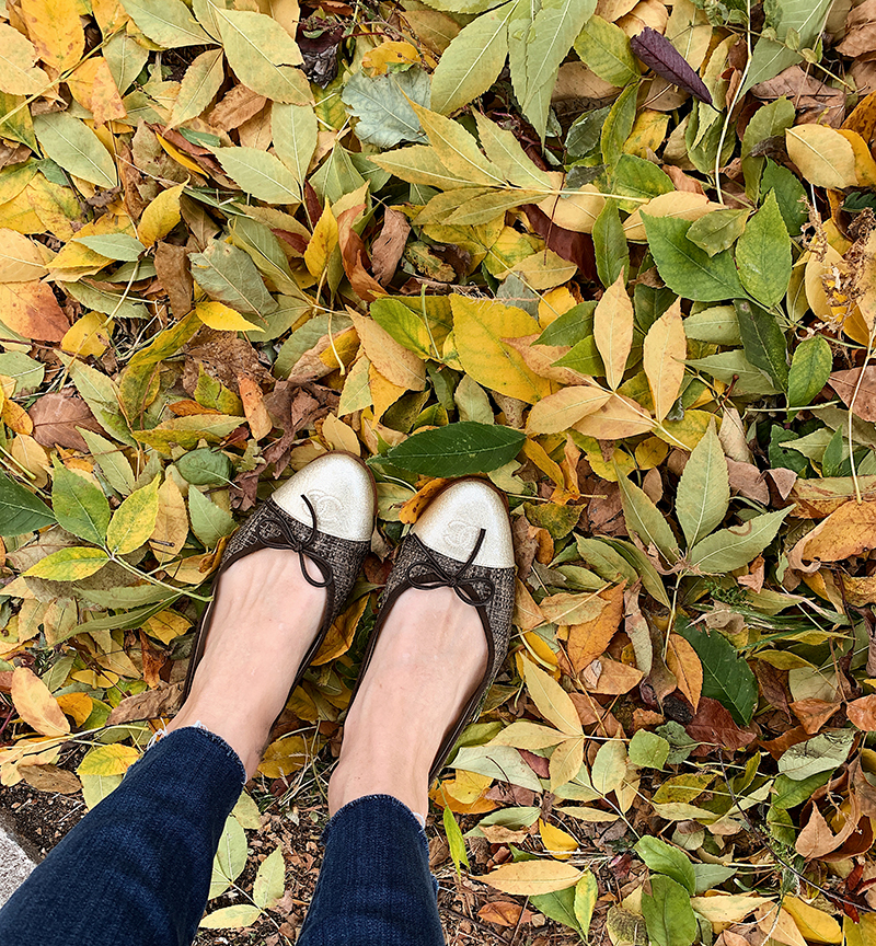 Chanel flats deals sizing