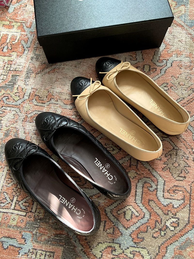 chanel manolo blahnik shoes and box