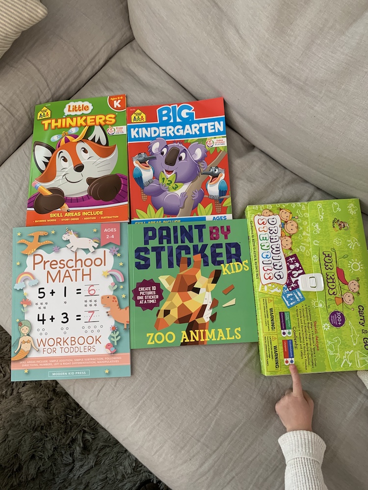 Indoor Activities & Things To Do For Kids Stuck At Home, Amazon Kindergarten Preschool Kids Workbooks, Helena of Brooklyn Blonde