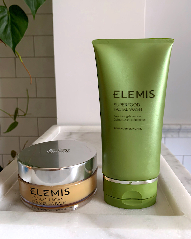 elemis evening skincare routine