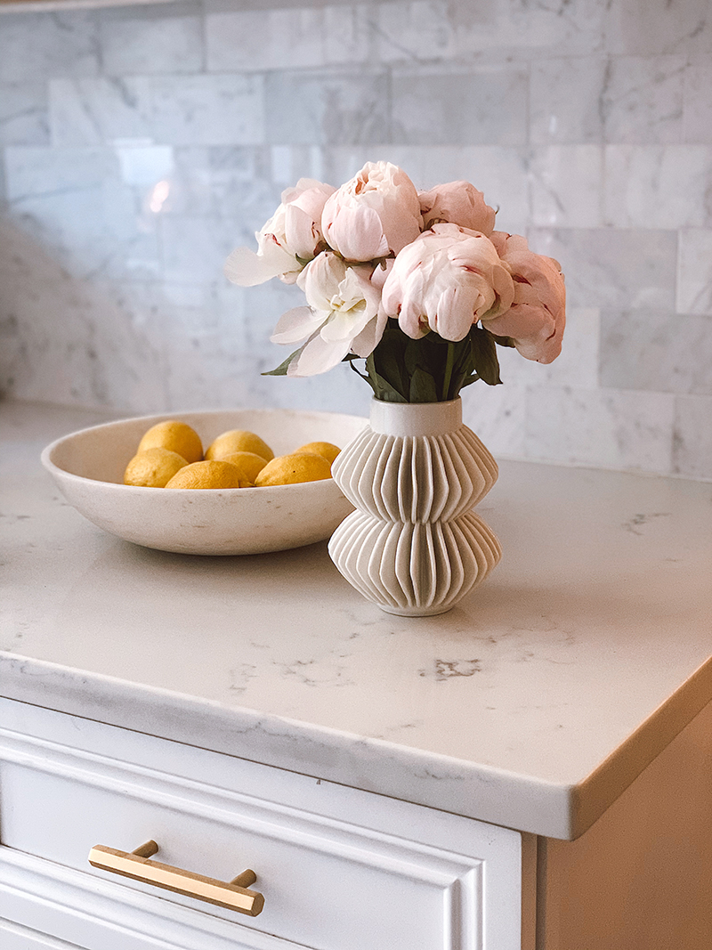 Details Around The Home, Home Decor Accents, CB2 Celia White Vase, Helena of Brooklyn Blonde