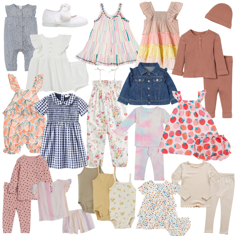 Kids spring wardrobe | What Im Buying Sasha For Spring