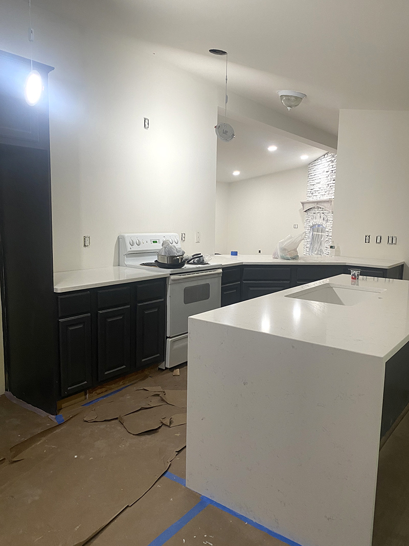white kitchen Renovation Regrets Rejoices