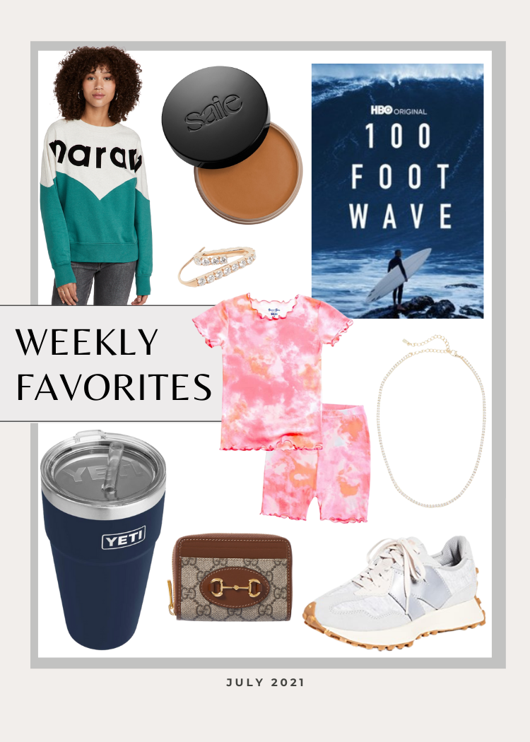 collage of items for Weekly Favorites: July 23rd