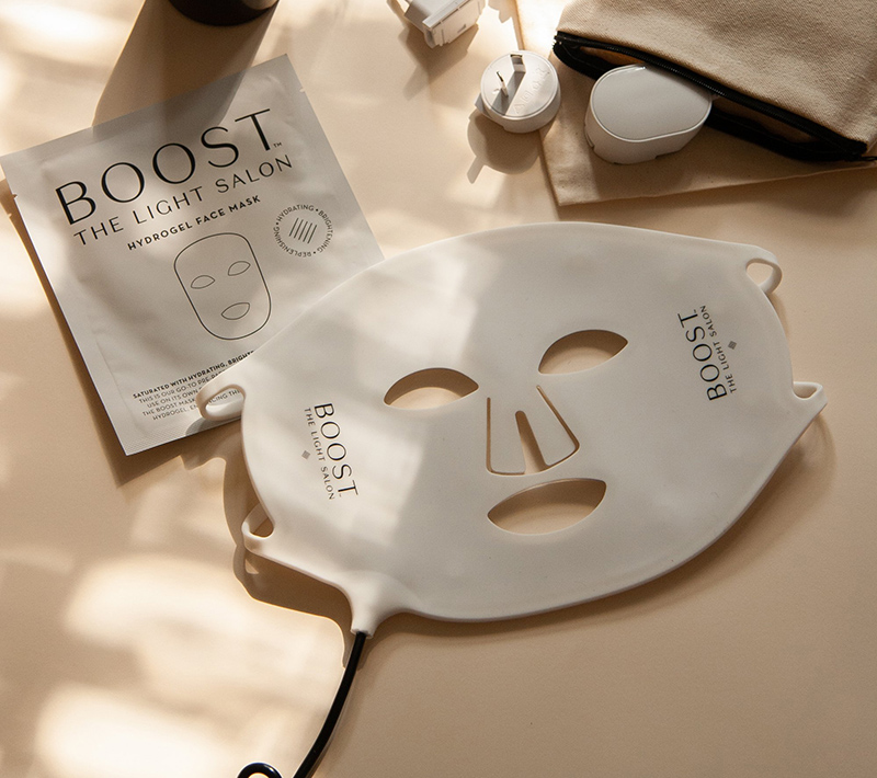 the Light Salon Boost LED Face Mask