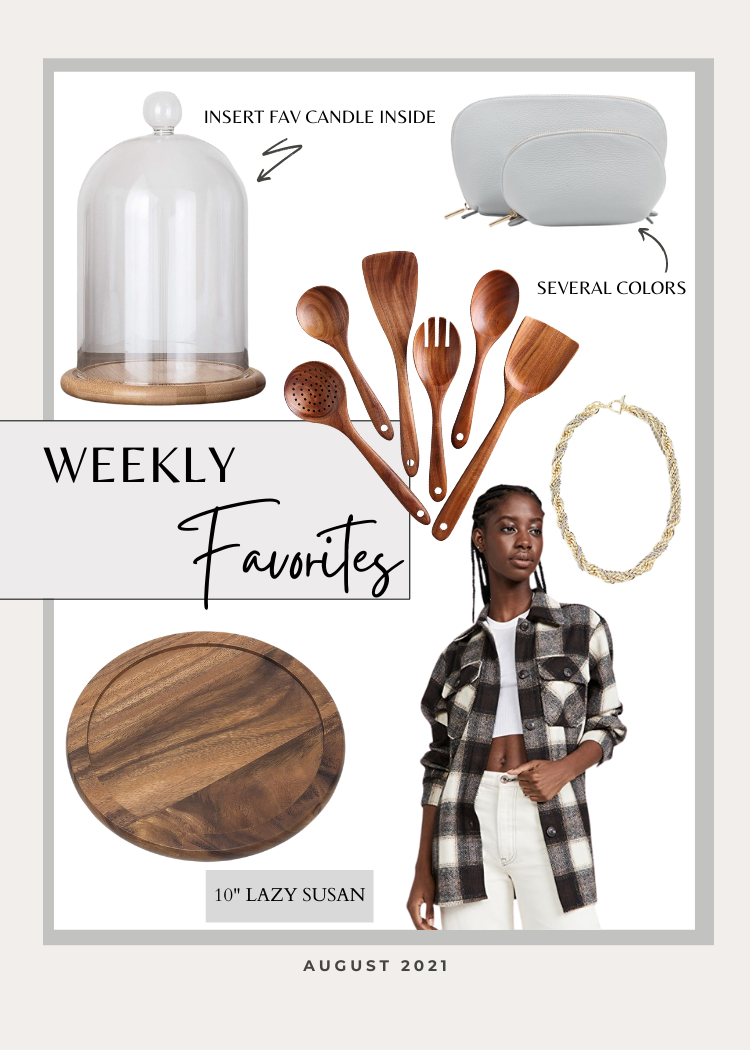 collage of Weekly Favorites August 20