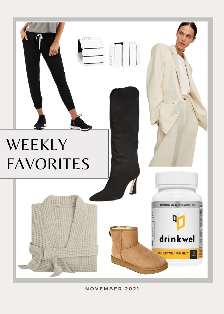 collage of Weekly Favorites November 19th