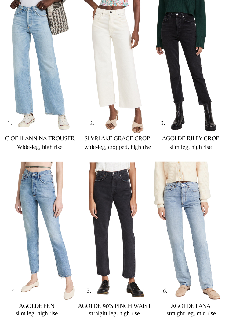 Fall Denim Guide: Six of my Favorite Pairs | Brooklyn Blonde