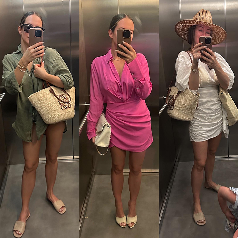 three Outfits Worn in Mexico