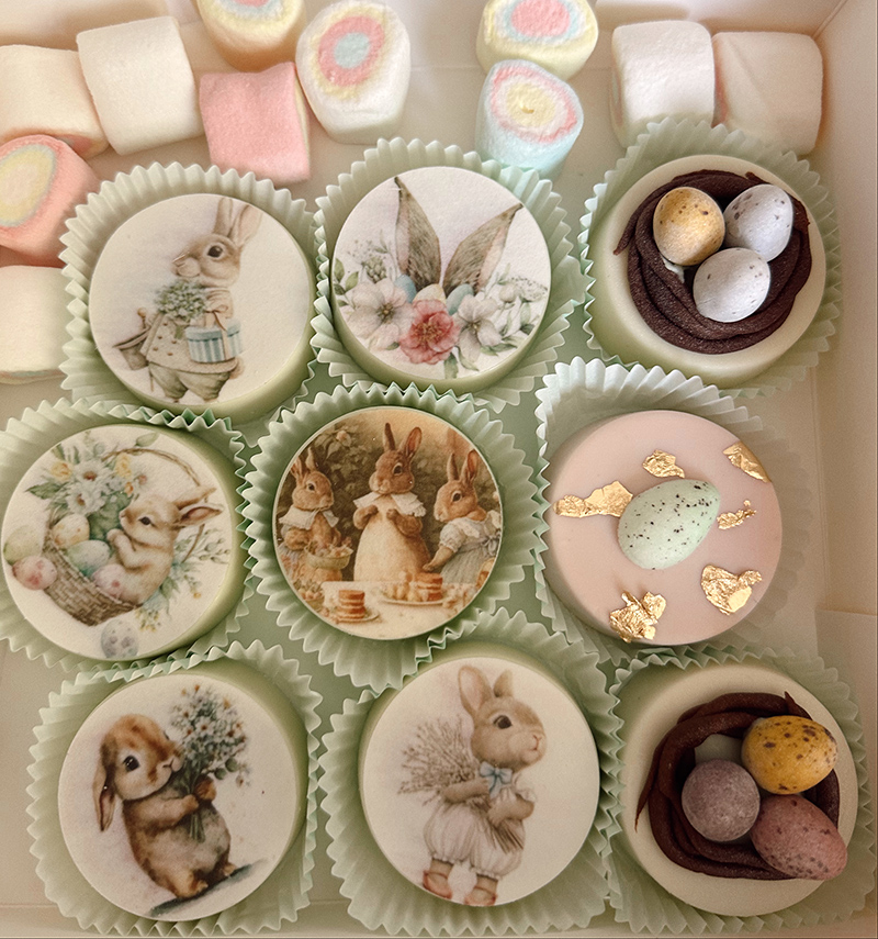 easter cupcakes for Weekend Notes April 8th
